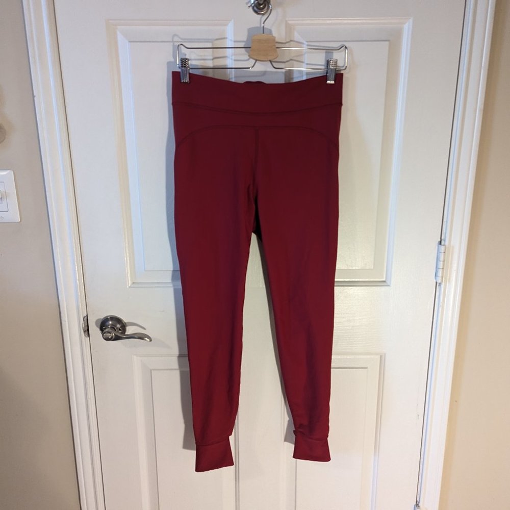 NWOT Lot of 2 Old Navy PowerSoft Extra-High Stirrup Leggings, Black and Red